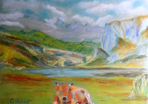 Paciendo en los Lagos
